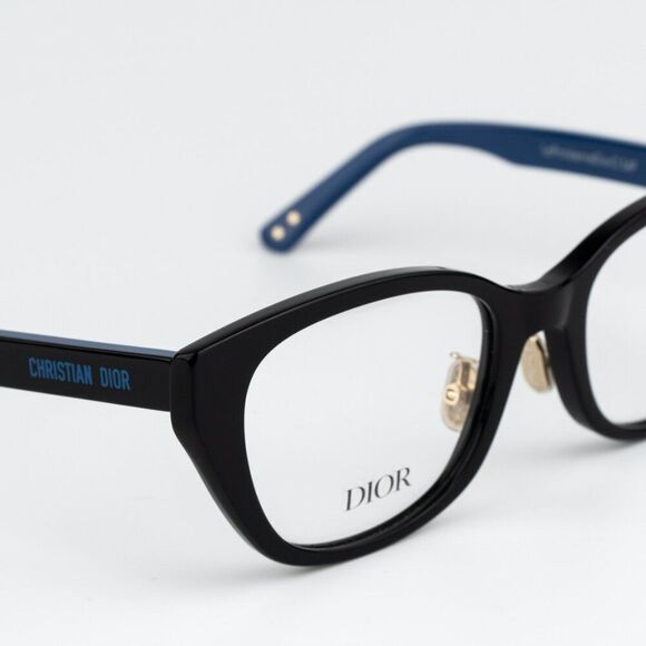 NEW Dior LAPARISIENNEDIORO S4F 1000  Black Blue Women Eyeglasses - Picture 7 of 12